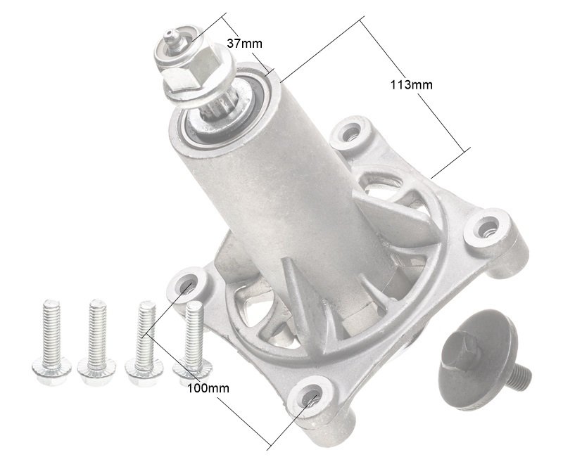 peilio laikiklis tinkantis vejos traktoriukui HUSQVARNA YTH 21/TS138/142 - Image 3