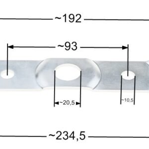 vejapjovės adapteris, tinkantis CASTEL GARDEN XE70 RIDER/EX70